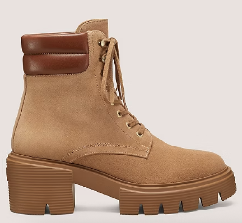 Stuart Weitzman, Soho Lace-Up Bootie