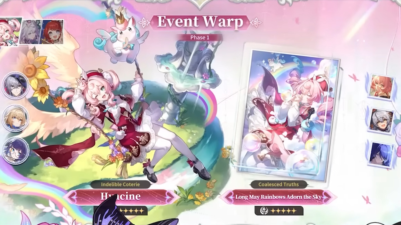 Honkai Star Rail banners - Hyacine in version 3.7