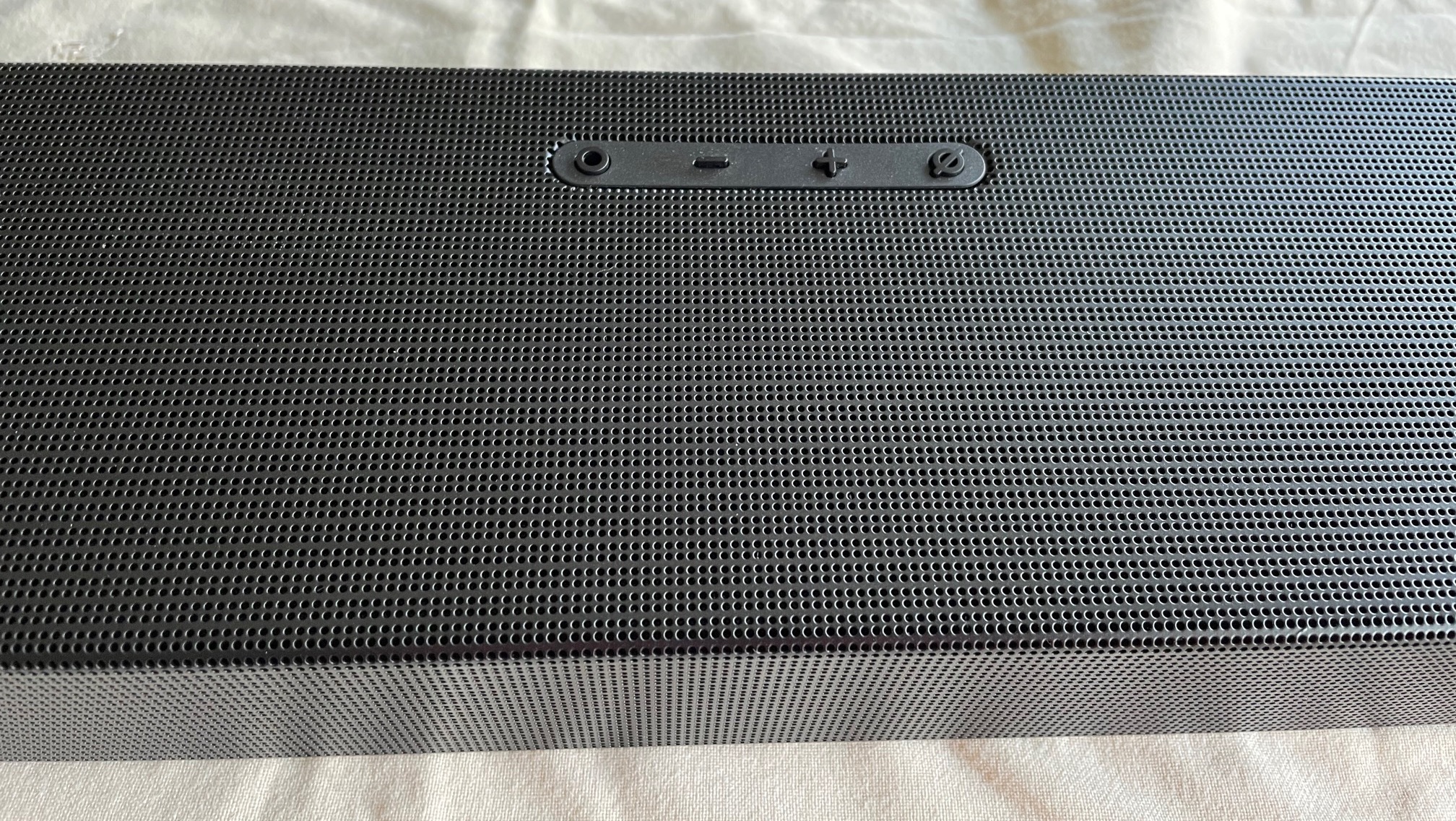 Samsung HW-Q930B soundbar on a table