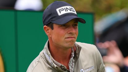 Viktor Hovland during the PGA Championship