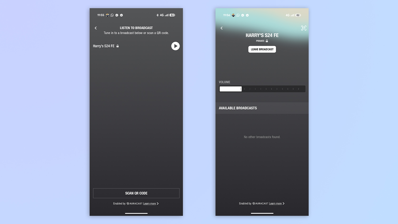 Marshall Bromley 450 app screenshots