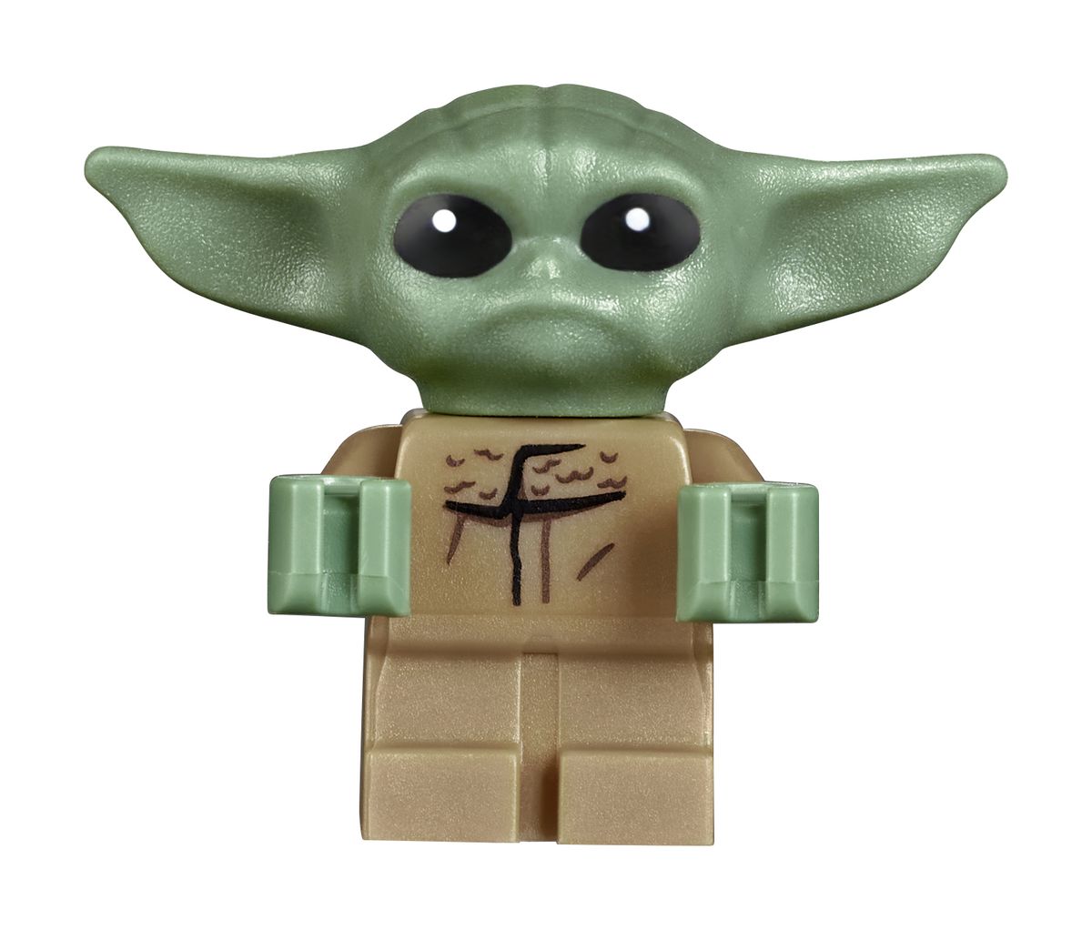 lego set with baby yoda