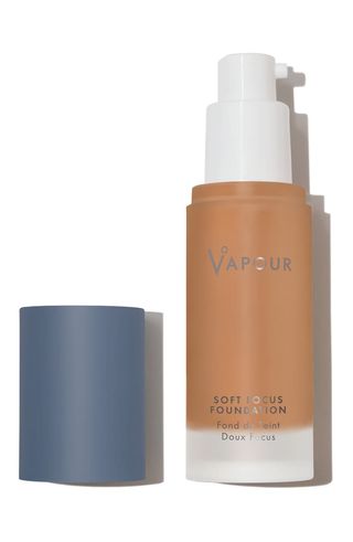 Vapour Soft Focus Foundation with the cap off on a white background