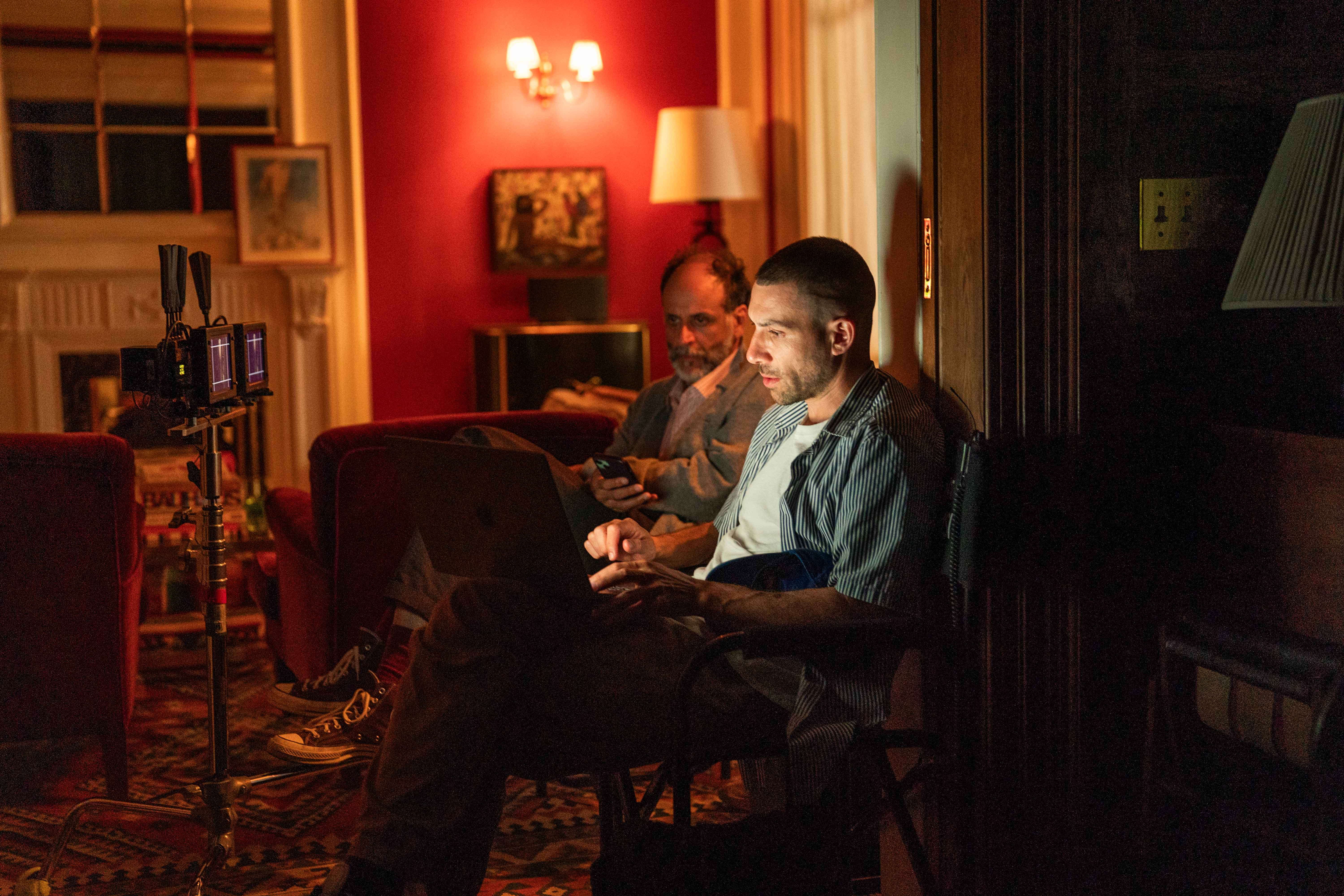 Behind the scenes at the After the Hunt set with Stefano Baisi the production designer