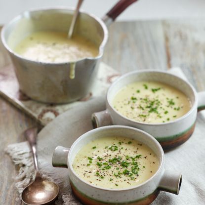 Photo of leek and potato soup recipe