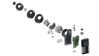 Exploded view of Status Audio Between 3 ANC