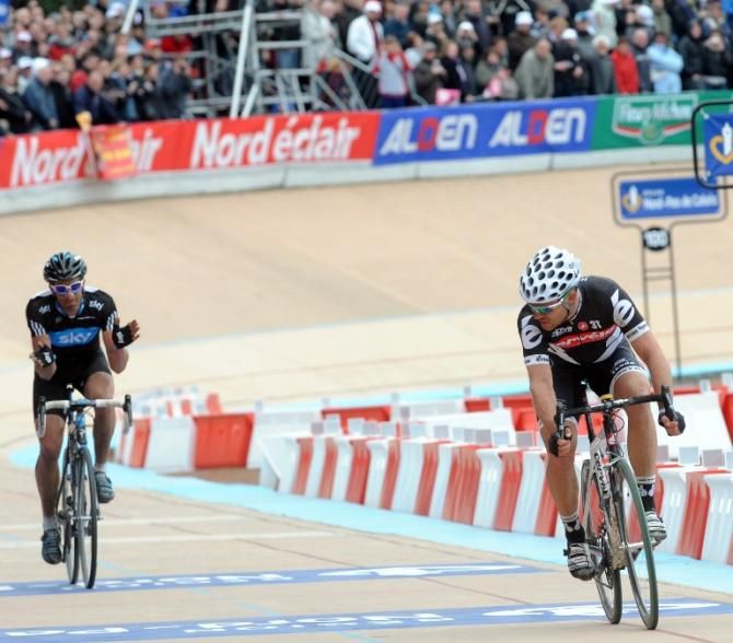 Hushovd gave his all in the Spring Classics