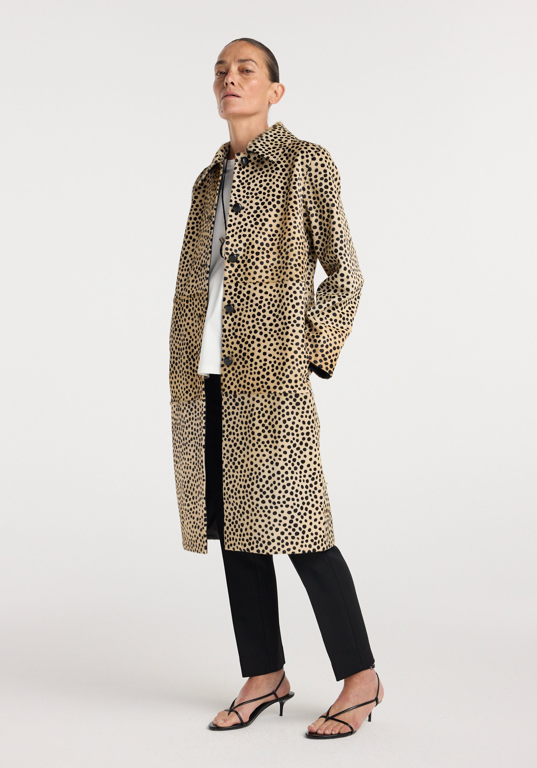 Pony Hair Coat | Cheetah