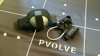 a photo of the pvolve ball and pvolve band