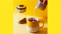 Brew Tea porcelain mug and jug set