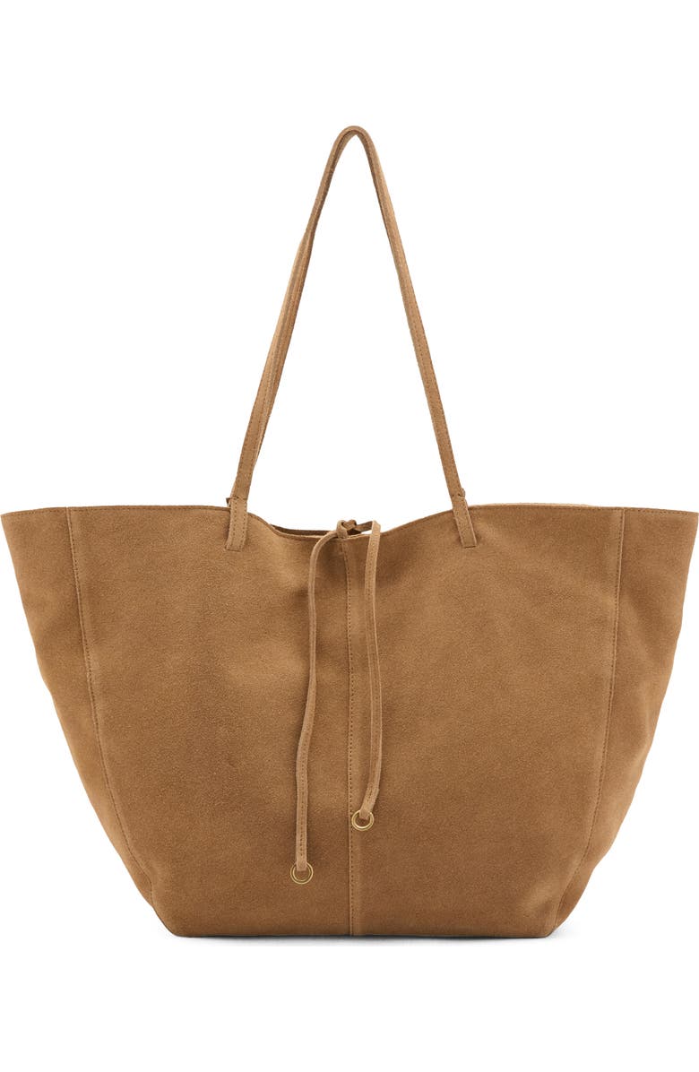 Suede Shopper Bag