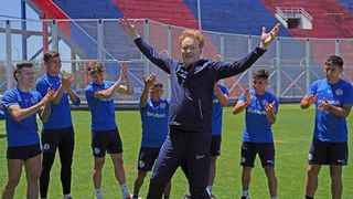 Conan O'Brien plays soccer in Argentina