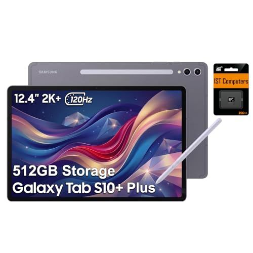 Galaxy Tab S10 Plus 256GB w/ 256GB SD Bundle