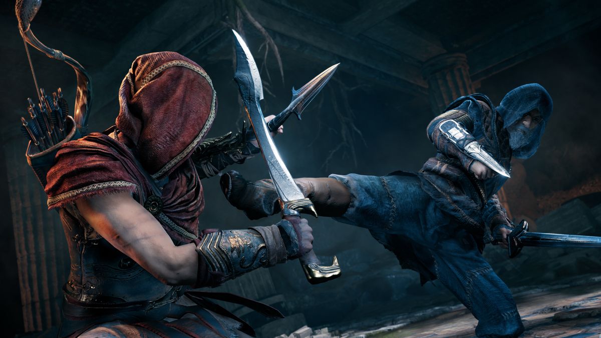 Assassin's Creed Odyssey's first DLC episode introduces an old man and his favourite knife