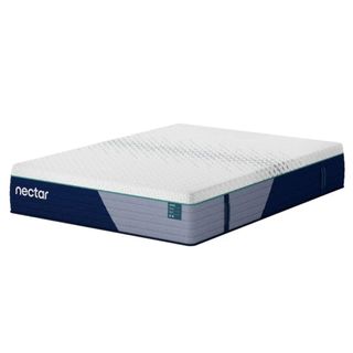 The Nectar Premier Hybrid mattress against a white background