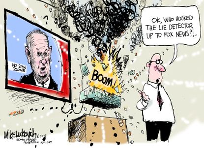 
Editorial cartoon U.S. Entertainment Bill O’Reilly Fox