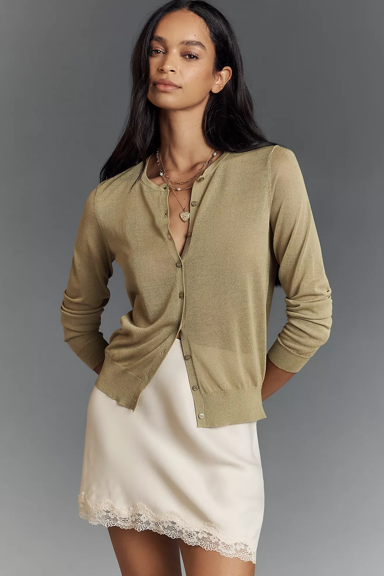 The Tilda Mini Slip Skirt: Lace Edition