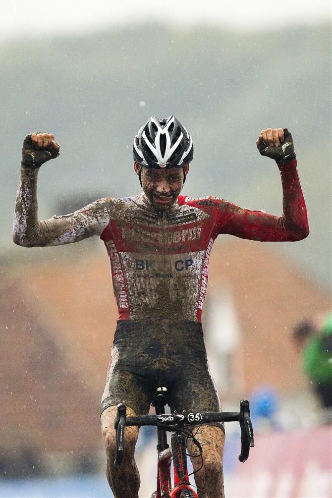 Even an upgrade from Junior to U23 can't stop Mathieu van der Poel from winning