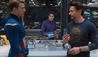 The Avengers Argument scene