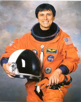 Official portrait of NASA astronaut Frankin Chang-Diaz.
