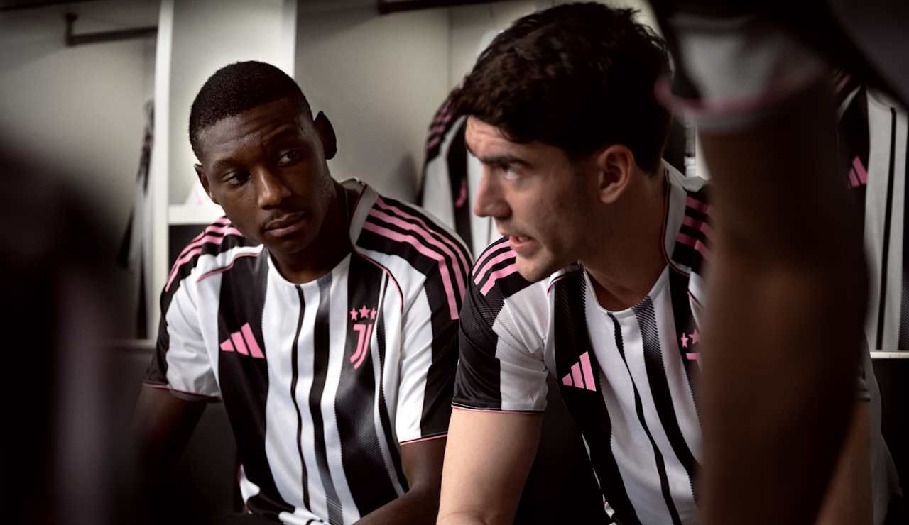 Details of the new Adidas Juventus 2025/26 home jersey