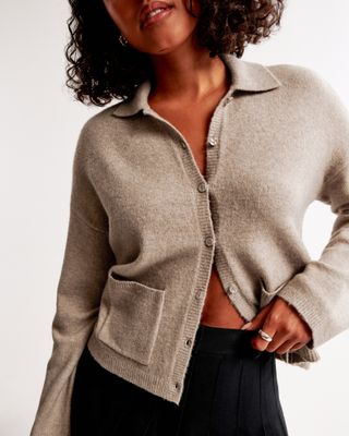 Abercrombie and Fitch, Collared Cardigan