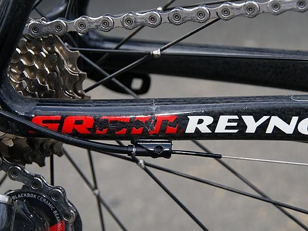 Paris-Roubaix is a treacherous course even for pre-riding - Berges frame was damaged by a wayward rock, according to a team spokesperson