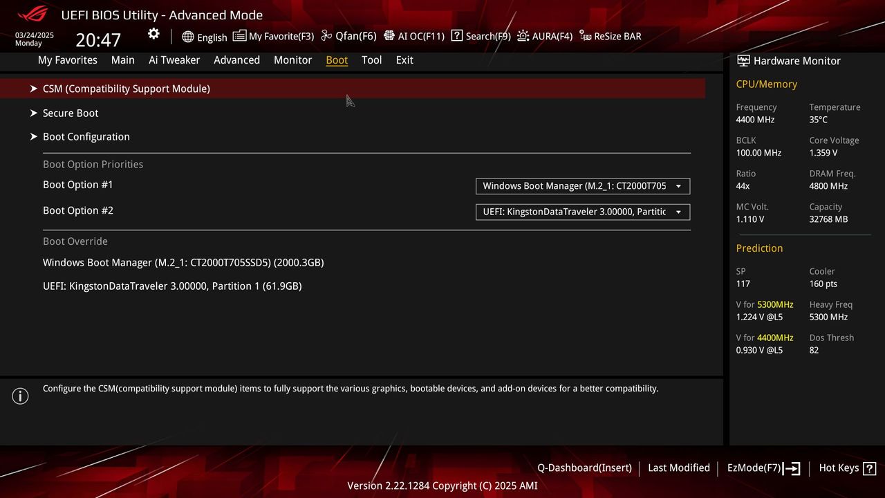 Asus ROG Strix X870E-E Gaming Wifi