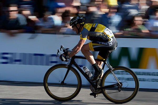 Lance Armstrong powered to the win in Nevada.
