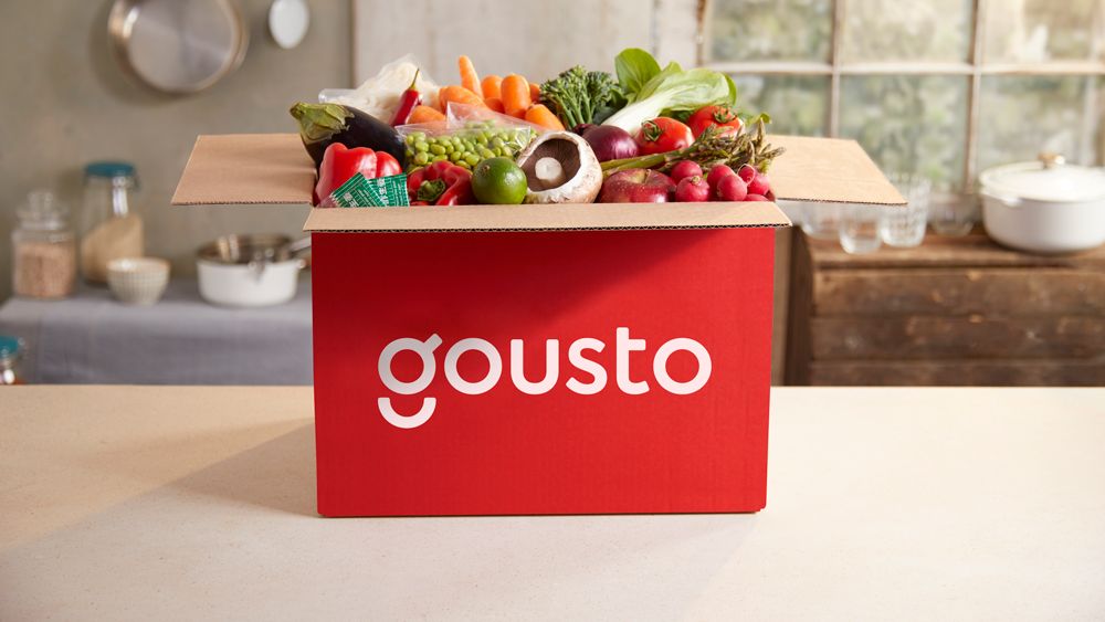 Gousto vegan recipe box