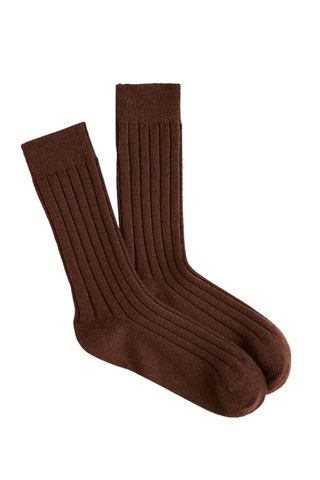 Brushed Cashmere Socks