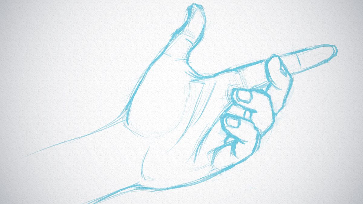 Easy Sketch How To Draw Hands for Beginner