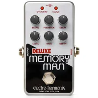 Electro-Harmonix Nano Deluxe Memory ManAnalog | 9.6V DC | Compact chassis | Soft-touch controls Electro-Harmonix Nano Deluxe Memory ManAnalog | 9.6V DC | Compact chassis | Soft-touch controls