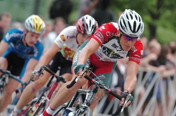 Olson rode strongly