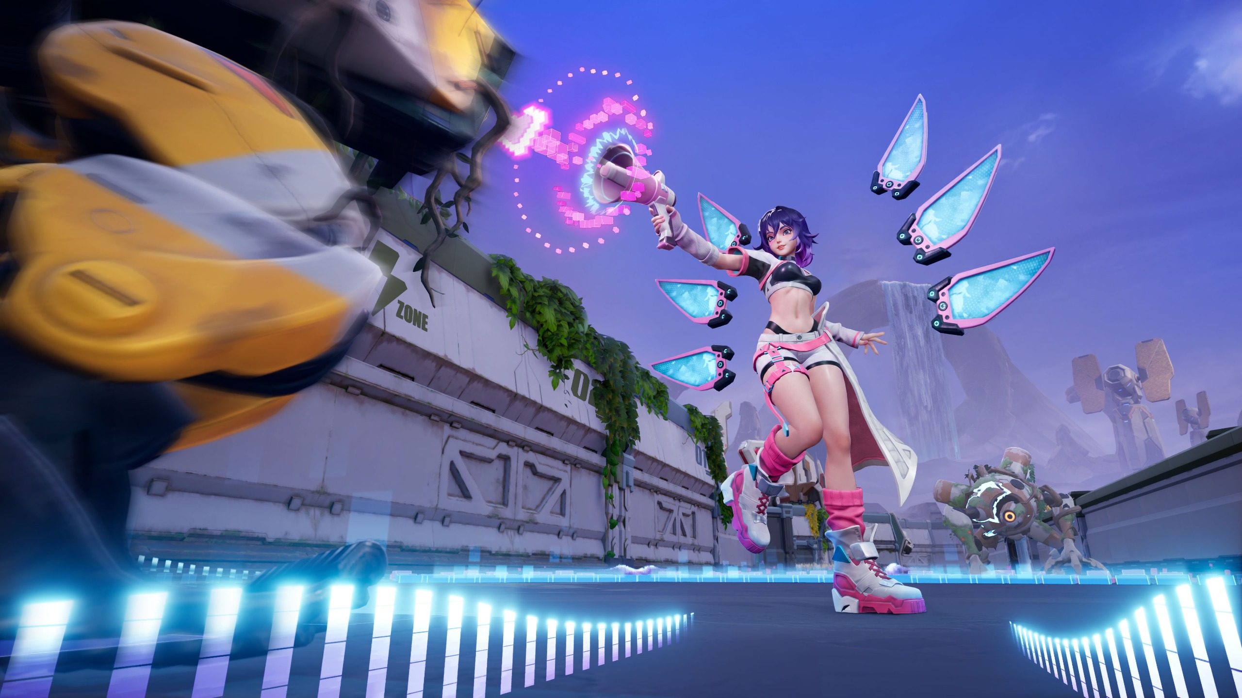 gameplay screenshots from Project Zeta
