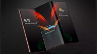 Samsung Galaxy Z Fold tablet