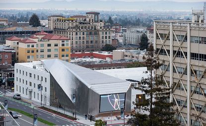 Aerial view from the UC Berkeley campus