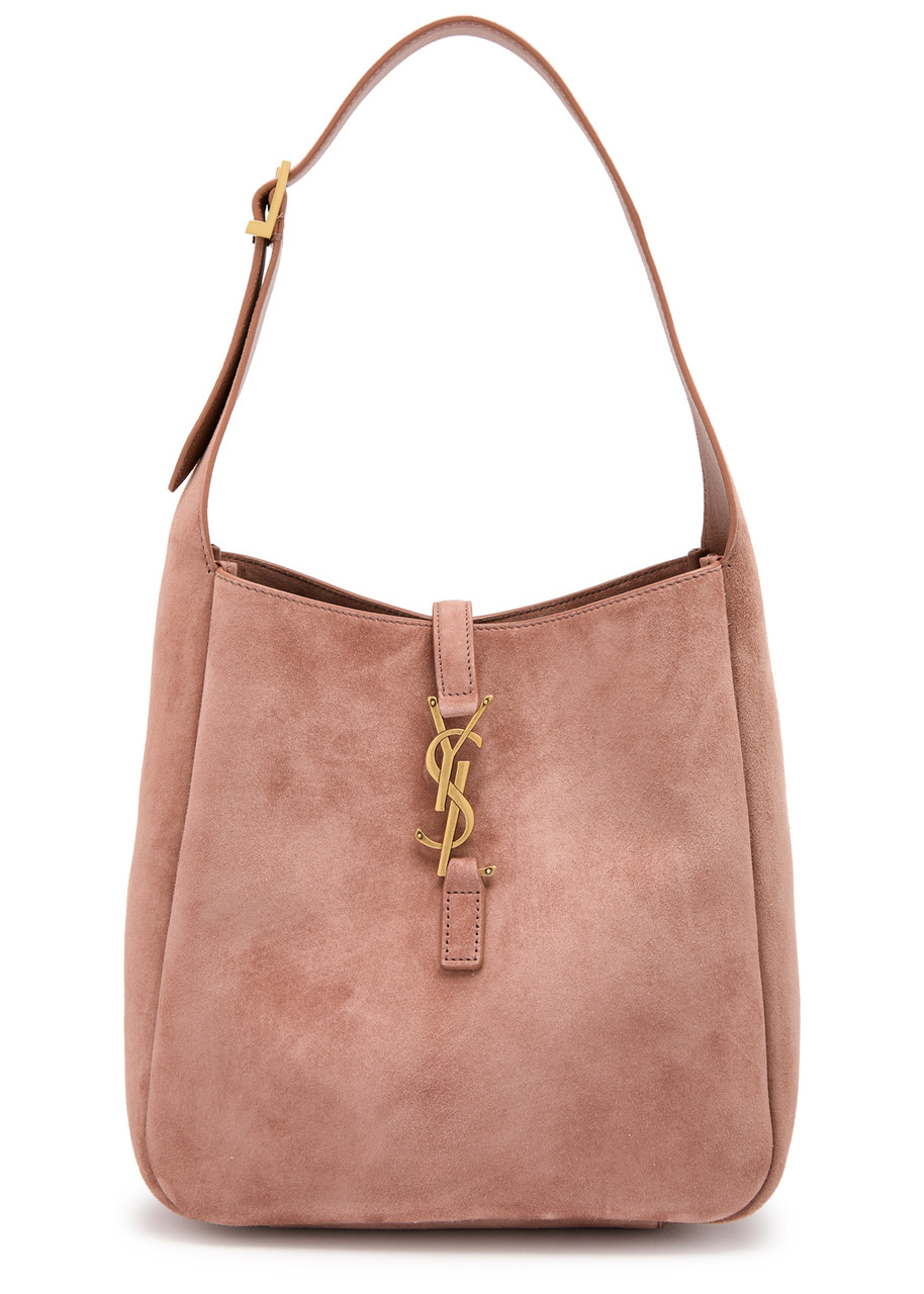 Le 5 à 7 Small Suede Hobo Bag