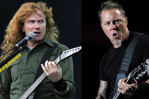 Dave Mustaine: “Me and James Hetfield Are Among the Fantastic Four of ...