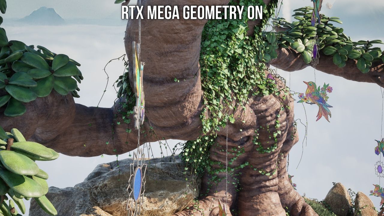 Testing RTX Mega Geometry