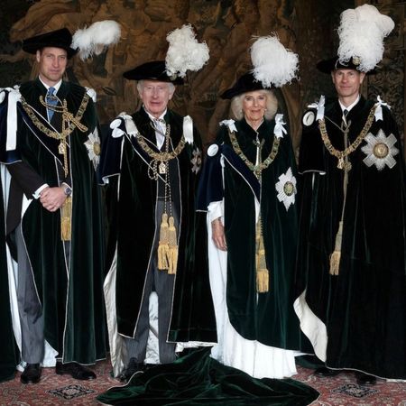 King Charles, Queen Camilla, Prince William and Prince Edward Appear in New Official Portrait 