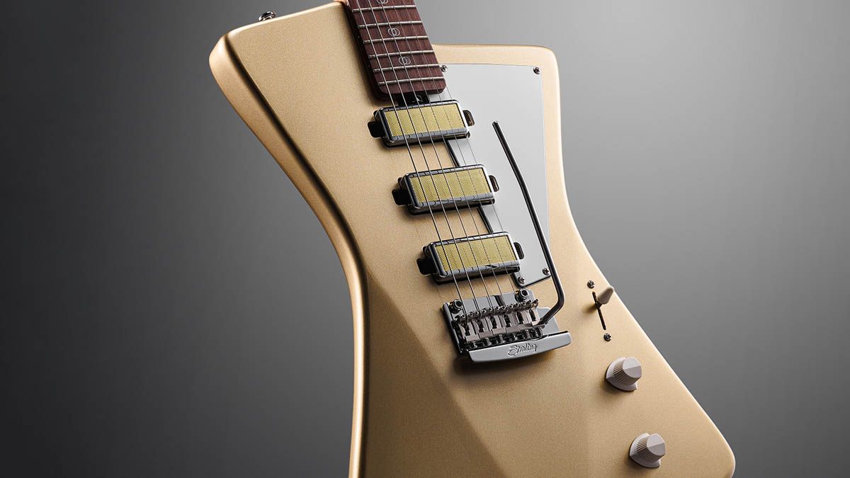 “A must-try for fans of guitars that push the boundaries of instrument design”: Sterling by Music Man St. Vincent Goldie review