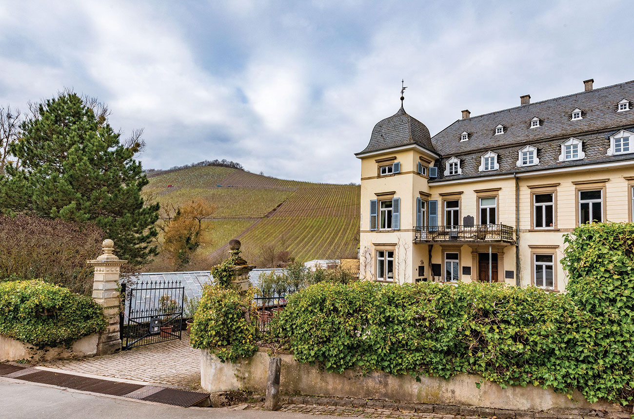 Decanter greatest vineyards, featuring the M&uuml;ller family's Scharzhof estate.