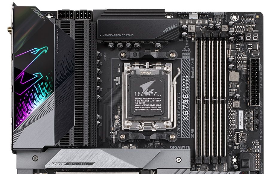 AORUS X670E AORUS MASTER マザーボード X670E AORUS MASTER | GIGABYTE Socket AM5 AMD X670E E-ATX
