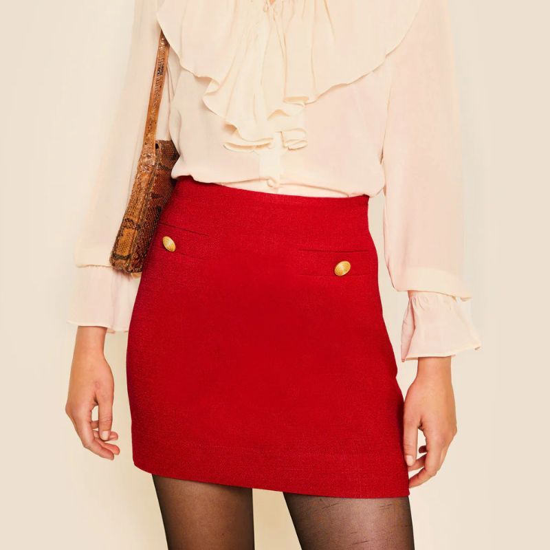 Rixo , Stefania Mini Skirt