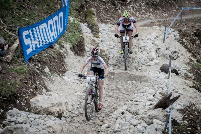 Yana Belamoyna leads Linda Indergand