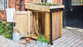 shed storage ideas