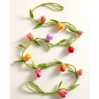 Felt Tulip Garland