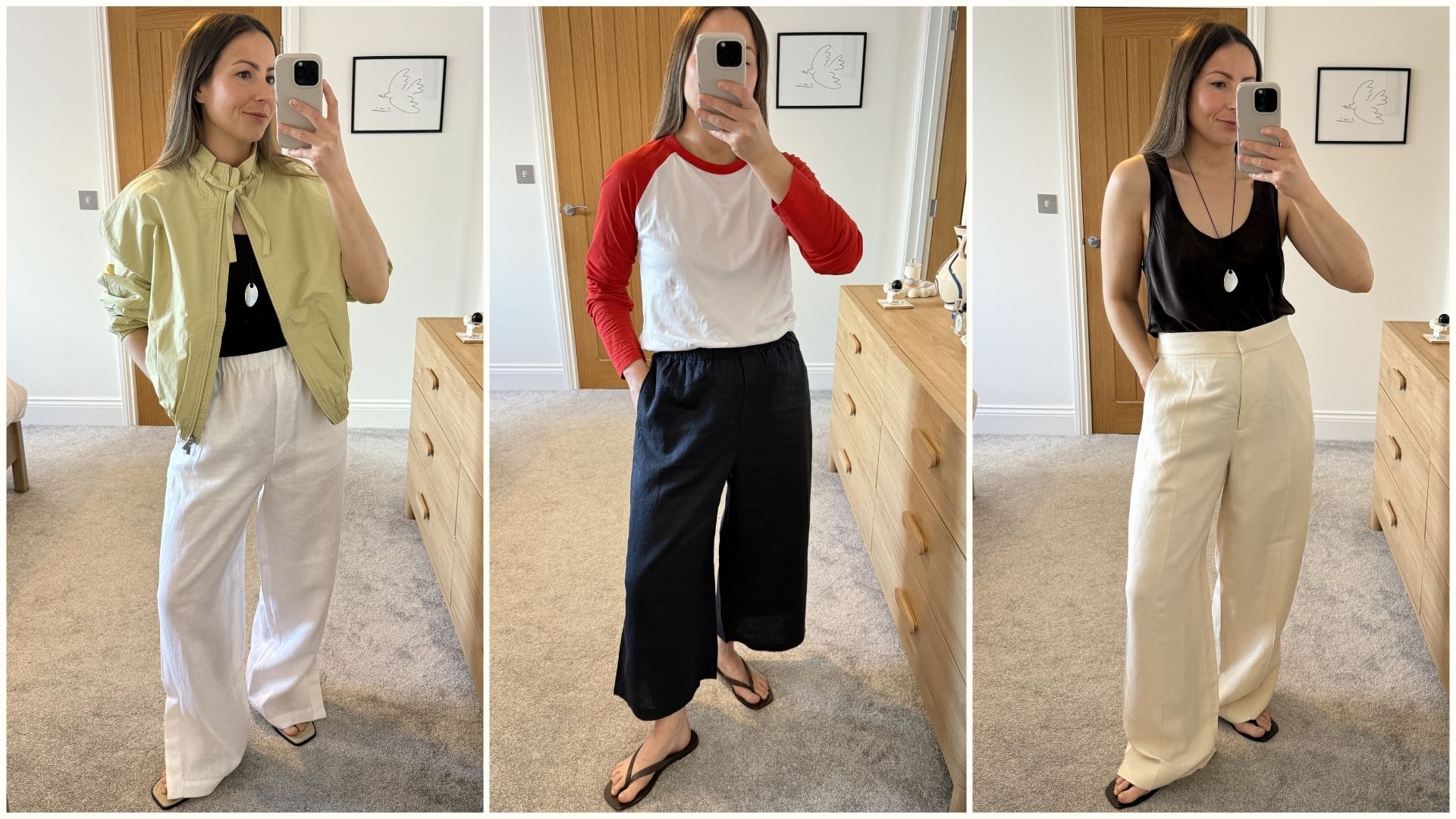 cos linen trousers