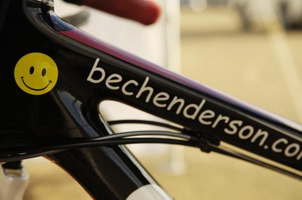 Rebecca Henderson rode with a smile all day.